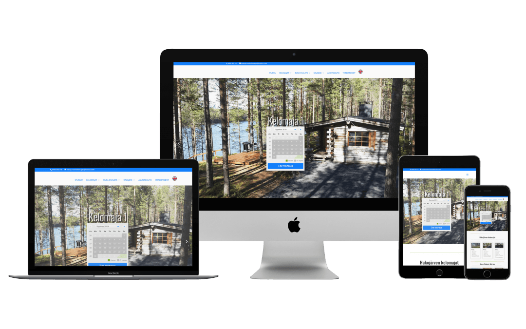 WordPress kotisivut yritykselle Hakojärven Kelomajat