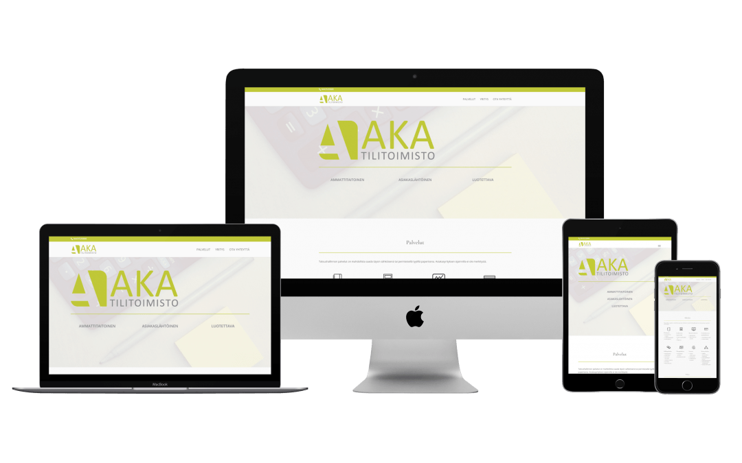 WordPress Kotisivut Yritykselle Tilitoimisto AKA
