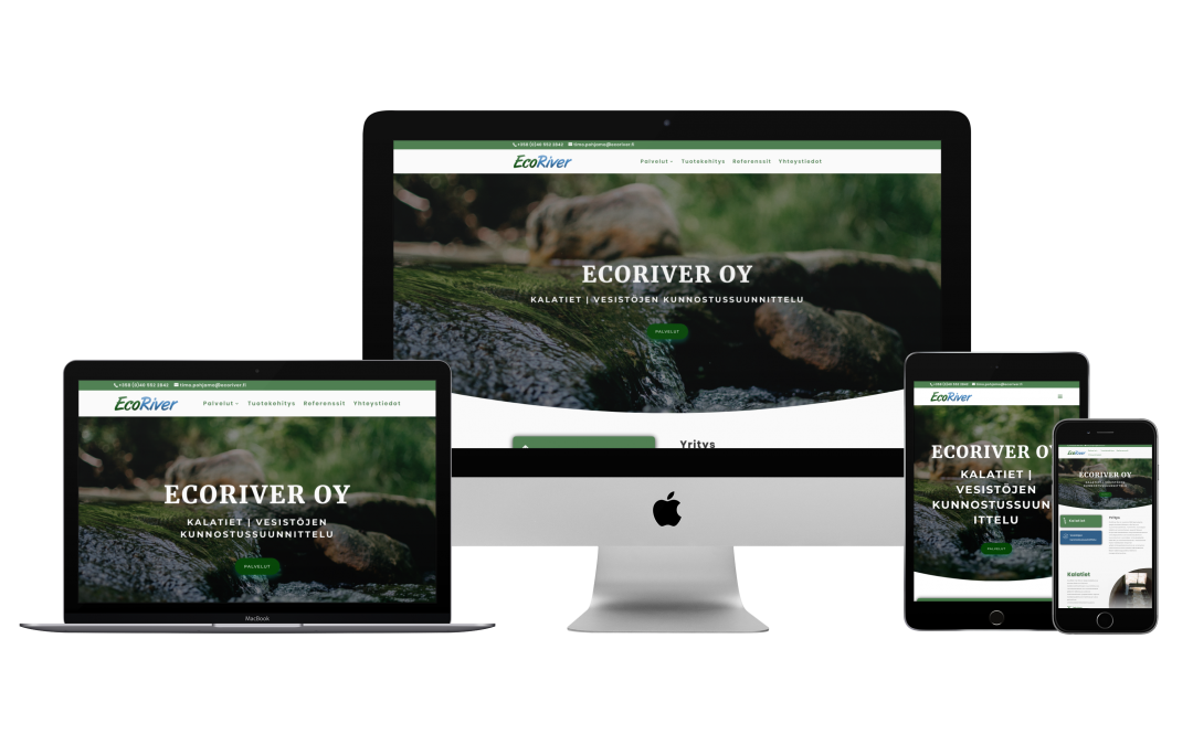 WordPress Kotisivut Yritykselle Ecoriver Oy