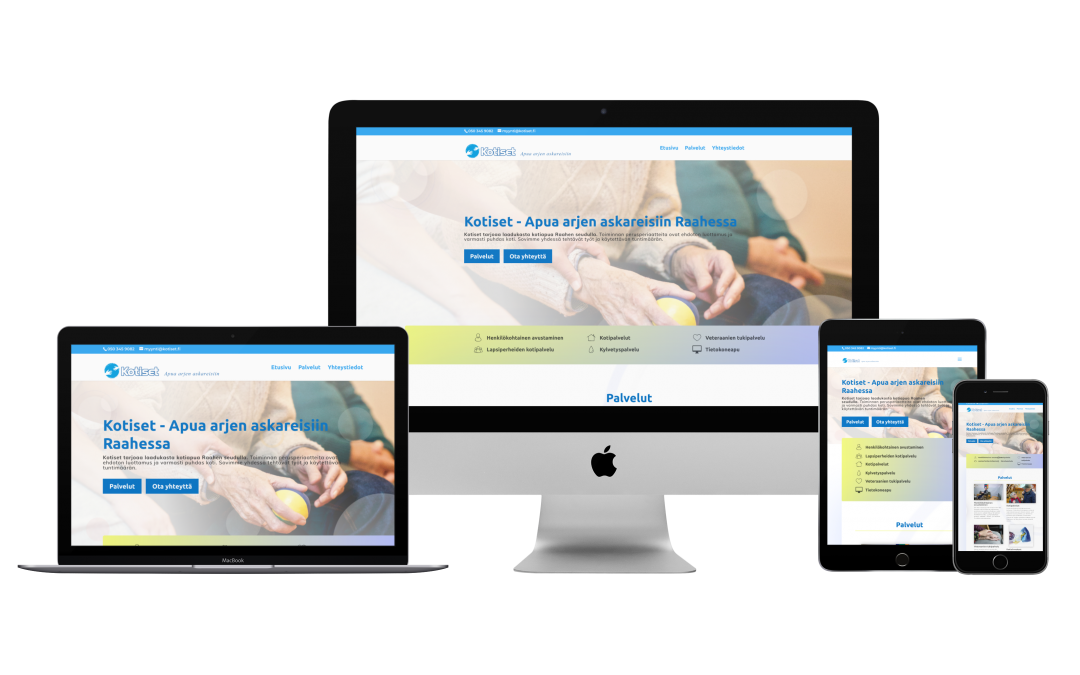 WordPress Kotisivut Yritykselle Kotiset